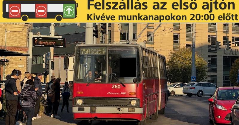A BKK bejelentette, hogy a megszűnő trolivonalon is bevezeti az elsőajtós felszállást, ami valóban abszurd helyzetet teremt. Míg a vonal hamarosan eltűnik, a közlekedési hatóság úgy döntött, hogy ezzel a lépéssel próbálja meg megkönnyíteni az utazást a má