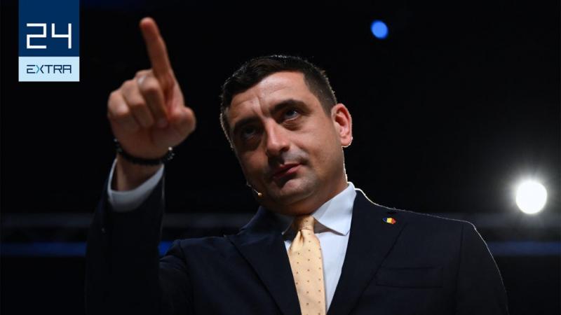 A román szélsőjobboldali elnökjelölt Orbán Viktor politikai nézeteit saját programjába integrálná.