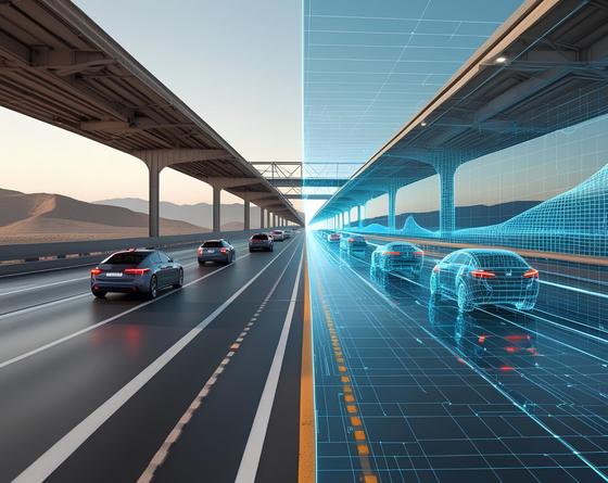 Egy különleges intelligenciával felvértezett autópálya épül az M1-M7-es csomópontnál Budaörsön, amely másodpercenként lenyűgöző 1,5 gigabájt adatot fog produkálni.